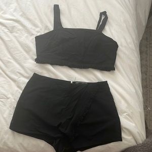 matching black set